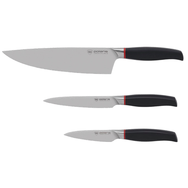 Set de Cuțite Polaris PRO collection-3SS, Negru
