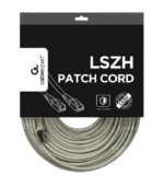 Cat.6A SFTP  30m, Grey, Copper, PP6A-LSZHCU-30M, Cablexpert, Low Smoke Zero Halogen (LSZH) - imagine 2