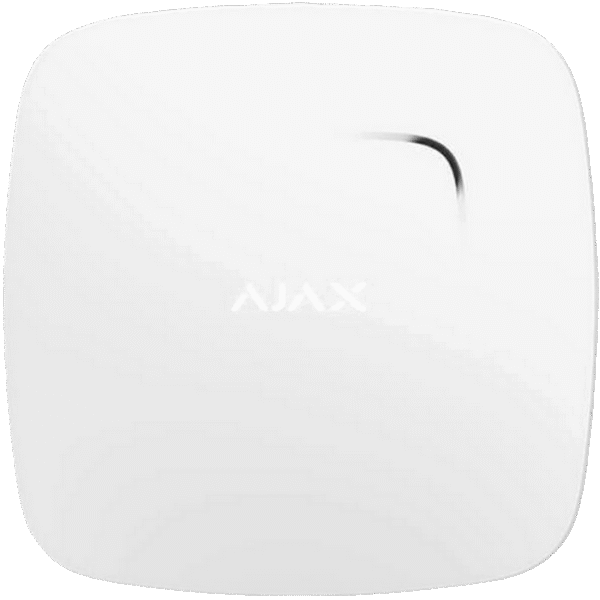Detector de fum Ajax FireProtect, Alb