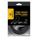 Cable Video Gembird CC-HDMI4-15, HDMI (M) - HDMI (M), 4,5m, Negru - Image 6