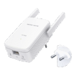 Wi-Fi + Powerline adapter MERCUSYS MP510 KIT, AV1000, 1000 Mbps, Alb - imagine 2