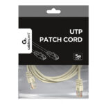 Patch cord Cablexpert PP12-3M, CAT5e UTP, 3m, Gri - Image 3