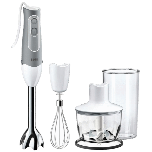 Blender de mână Braun MQ 535 Sauce, Gri | Alb