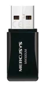 Adapter USB  MERCUSYS MW300UM, Negru - imagine 6