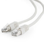 Patch cord Cablexpert PP22-5M, Cat5e FTP, 5m, Gri - imagine 5