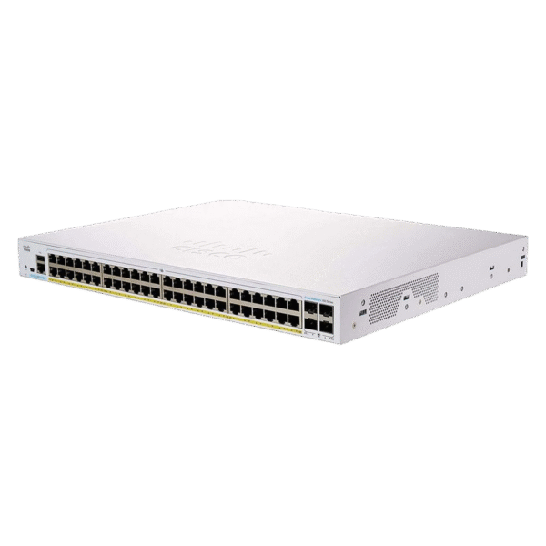 48-port Gigabit PoE Managed Switch Cisco CBS350-48P-4X, 4 x 10G SFP+