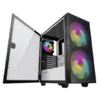 Carcasă PC Gamemax Aero, Midi-Tower, Fără PSU, Negru - imagine 15