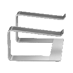 Stand pentru laptop Gembird NBS-D1-01, 15,6", Argintiu - Image 4