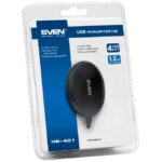 Adaptor Hub SVEN HB-401, Negru - imagine 7
