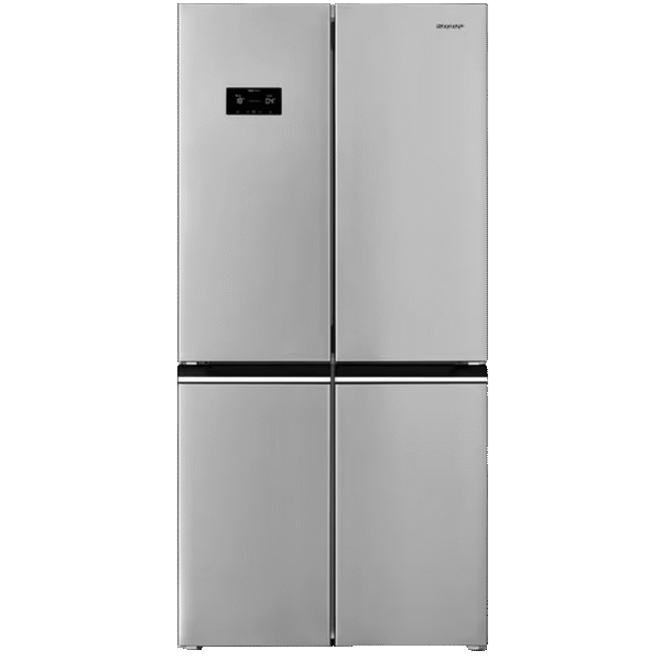 Frigider Sharp SJ-NFA35IHXIE-EU, Oțel inoxidabil