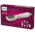 Uscător de păr-perie PHILIPS BHA310/00, 800 W, Roz - Image 11