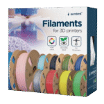 Filament pentru imprimantă 3D Gembird 3DP-PLA-01-MTSG, PLA, Ardezie gri Mată, 1.75 mm, 1kg - imagine 2