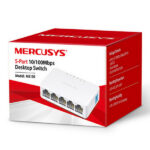 Switch de rețea MERCUSYS MS105, 5x 10/100 Mbps - imagine 3