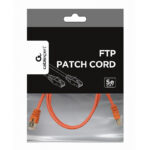 Patch cord Cablexpert PP22-1M/R, Cat5e FTP, 1m, Roșu - Image 4