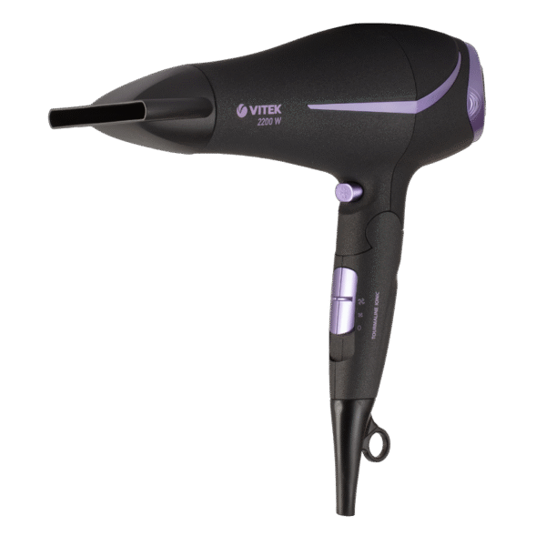 Uscător de păr VITEK  VT-8207, 2200W, Negru | Violet