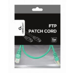 Patch cord Cablexpert PP22-1M/G, Cat5e FTP, 1m, Verde - Image 2