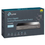 Comutator PoE TP-LINK TL-SG1008MP, 8x IEEE 802.3af/at - Image 6