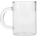 Set de pahare DeLonghi DLSC320, 250 ml, 2 buc, Transparent - imagine 3