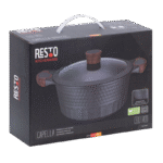 Cratiță RESTO 93501, 2.6L, 20cm, Negru - Image 10
