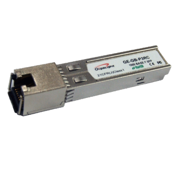 Transceiver Gigaligth GE-GB-P3RC-ETB, 1,25Gbps, 0,1km