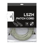 Cat.6A SFTP  20m, Grey, Copper, PP6A-LSZHCU-20M, Cablexpert, Low Smoke Zero Halogen (LSZH) - imagine 2