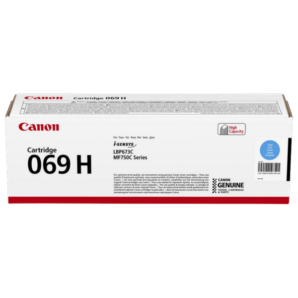 Cartuș laser Canon CRG-069H, Cyan