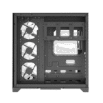 Carcasă PC Gamemax HYPE-A, Midi-Tower, Fără PSU, Negru - Image 3