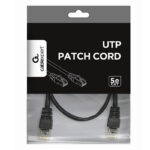 Patch cord Cablexpert PP12-1M/BK, CAT5e UTP, 1m, Negru - Image 5