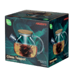 Ceainic cu infuzor Ardesto AR3012GB, 1,2L, Transparent - Image 3
