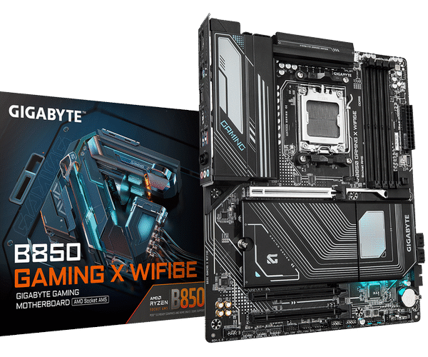 Placă de bază Gigabyte B850 GAMING X WIFI6E, AM5, AMD B850, ATX