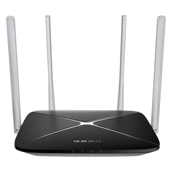 Router fără fir MERCUSYS AC12, Negru