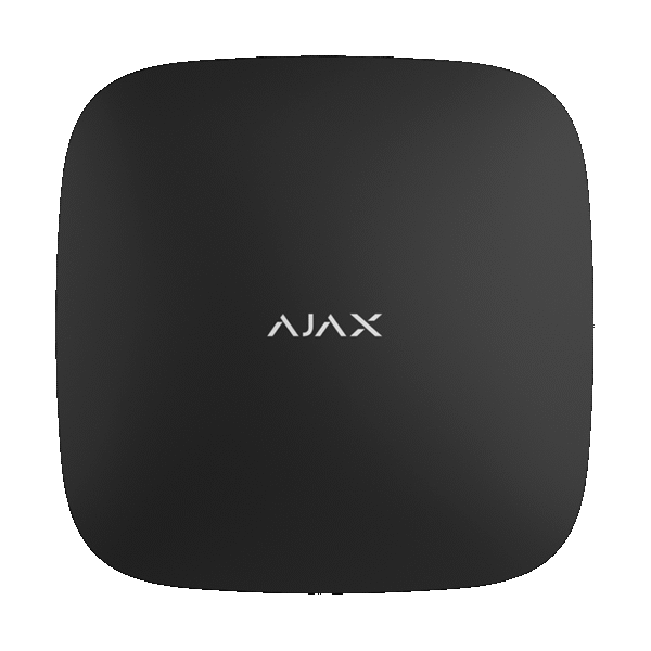 Panou inteligent de control al alarmei Ajax Hub, Negru