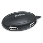 Adaptor Hub SVEN HB-401, Negru - imagine 4