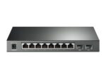 .8-port Gigabit  Smart PoE Switch, TP-LINK "TL-SG2210P", with 2 SFP Slots , steel case, 61W Budget - imagine 3
