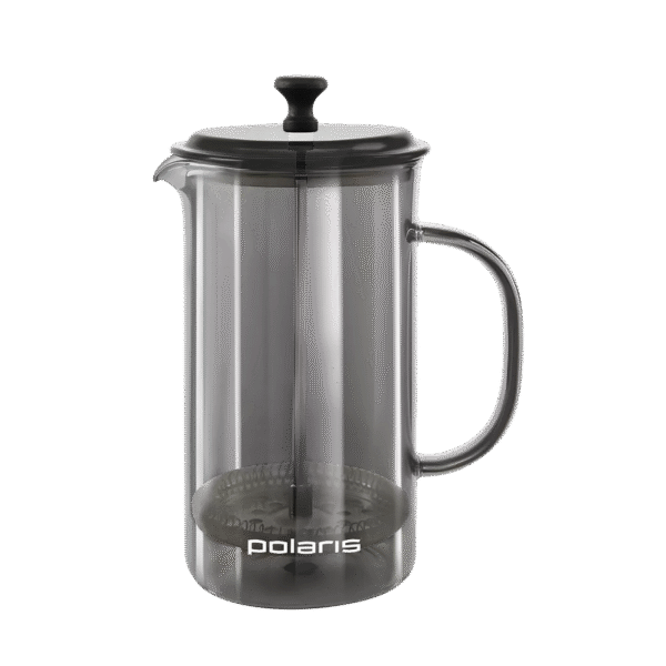 Cafetiera French Press Polaris Graphit-1000FP, 1L, Gri