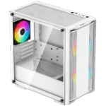 Carcasă PC Deepcool CC360 ARGB, Midi-Tower, Fără PSU, Alb - imagine 4