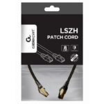 Patch cord Cablexpert PP8-LSZHCU-BK-0.5M, Cat8 S/FTP, 0,5m, Negru - imagine 4