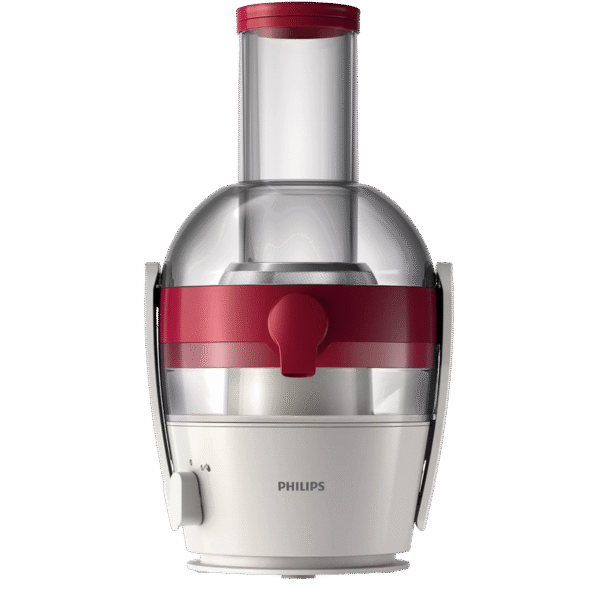 Storcător de fructe și legume Philips HR1855/90, Alb | Roșu