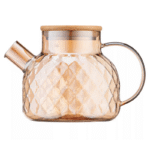 Ceainic cu infuzor Ardesto Golden Moon AR3010GBH, 1L, Auriu