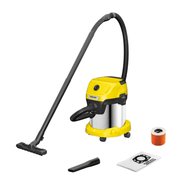 Aspirator Karcher WD 3 S V-15/4/20 1.628-138.0, Galben