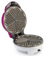 Aparat de preparat waffle Gorenje WCM702PW, Alb | Roz - Image 4