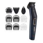 Trimmer pentru bărbați BaByliss 8-in-1 Carbon Steel Multi Trimmer MT728E, Negru
