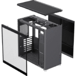 Carcasă PC Gamemax Spark Pro BK, Desktop, Fără PSU, Negru - imagine 5