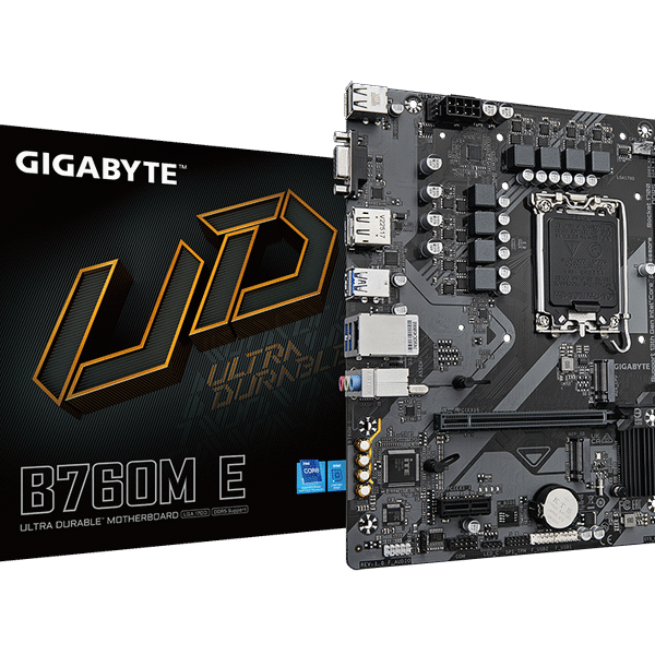 Placă de bază Gigabyte B760M E, LGA1700, Intel B760, Micro-ATX