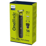 Trimmer pentru bărbați Philips OneBlade Pro 360 QP6541/15, Negru | Verde - Image 5
