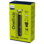 Trimmer pentru bărbați Philips OneBlade Pro 360 QP6541/15, Negru | Verde - Image 13