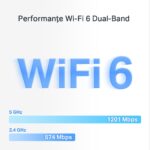 Sistem Wi-Fi Mesh MERCUSYS Halo H70X (3-pack), Alb - imagine 9