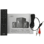 Boxe pentru calculator 2.1 CH F&D F590X, Negru - imagine 8