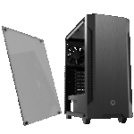 Carcasă PC Gamemax Fortress TG, Midi-Tower, Fără PSU, Negru - imagine 2