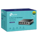 Comutator PoE TP-LINK TL-SF1005LP, 4x IEEE 802.3af - imagine 5